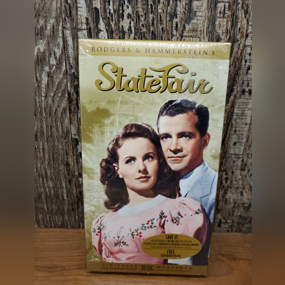 NEW FACTORY SEALED Retro Classic Movie State Fair VHS TAPE-20TH CENTURY FOX